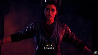 Assassins Creed Valhalla Ending Cutscene and Final Scene Layla Hassan [upl. by Enohsal]