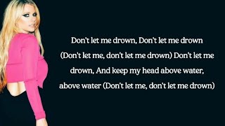 Avril Lavigne  Head Above Water lyrics [upl. by Anglo935]