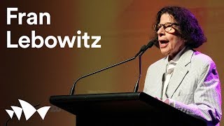 Whos afraid of Fran Lebowitz  all about women 2018 [upl. by Aneled]