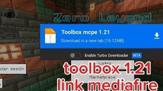 toolbox minecraft 12103 link mediafire ✅️🔥 [upl. by Ativoj]