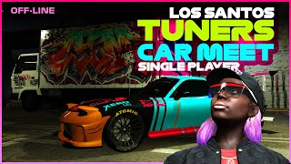 Los Santos Tuners Car Meet For Single Player  GTA 5 PC Mods 2021 [upl. by Baudelaire816]