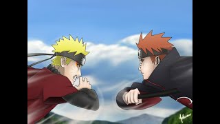 Naruto vs Pain Ep 152175  Naruto Shippūden Filme [upl. by Mhoj743]