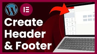 How To Create Header And Footer In WordPress Using Elementor Step by Step [upl. by Alvar785]