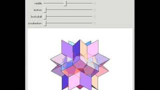 Inside the Rhombic Hexecontahedron [upl. by Yelrahc]