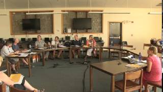 Vergennes School Board Meeting August 11 2014 [upl. by Natalie]