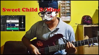 Sweet Child O´Mine Guitar Cover [upl. by Ahsenod450]