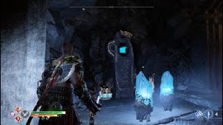 God of War The Mountain LORE MARKER Glitched  Bug October 2019 [upl. by Rea]