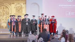 Staffordshire University London Ceremony 2023 [upl. by Orly]