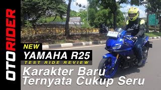 New Yamaha R25 2018 Test Ride Review Indonesia  OtoRider [upl. by Papke]