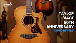 Taylor 50th Anniversary 314ce LTD Guitar Demo Review [upl. by Ainelec]