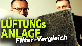 Zentrale Lüftungsanlage 33 Vergleich Luftfilter  Smartest Home  Folge 145 [upl. by Atinad]