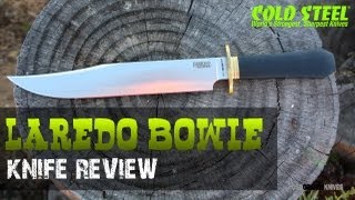 Cold Steel San Mai III Laredo Bowie Review  OsoGrandeKnives [upl. by Gurevich]