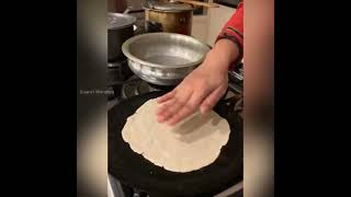 Jowar Bhakri Recipe  Jowar Roti Recipe  How to make Jowar Bhakri  Jwarichi Bhakri  Shorts [upl. by Glaab]