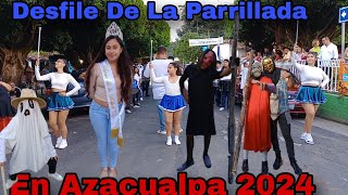 Desfile De La Parrillada En El Distrito De Azacualpa 2024 [upl. by Hadleigh458]