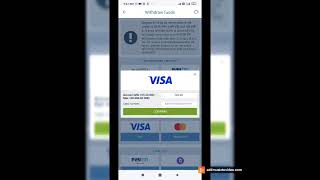 visa card withdrawal process in 1X bet [upl. by Ilohcin]