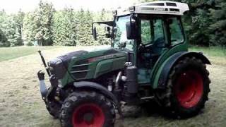 Fendt 211 P vario TMS test [upl. by Inalej]