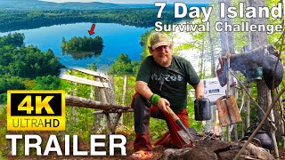 7 Day Island Survival Challenge Maine Sneak Peak [upl. by Etnoed]