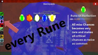 Challenge RPG 2 Making every Rune [upl. by Ahsias]