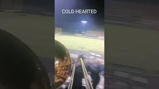 COLD HEARTED TROMBONE CAM Drphillips high school marching band [upl. by Ardnuaek]