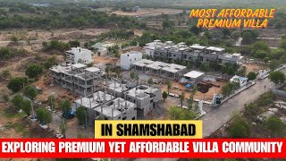 Skyreach Villas in Shamshabad  Exploring Premium yet Affordable Villas in South Hyderabad [upl. by Aynodal]