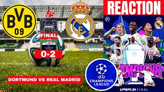 Borussia Dortmund vs Real Madrid 02 Live Champions League Final 2024 UCL Football Match Score Vivo [upl. by Sirtemed474]