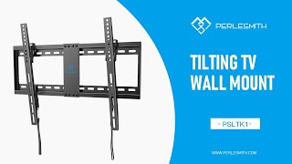 PSLTK1 LowProfile TV Wall Mount Bracket Fits Most 32quot70quot TVs  PERLESMITH [upl. by Ehpotsirhc]