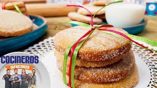 Receta Polvorones  Cocineros Mexicanos [upl. by Lebbie]