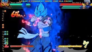 DBFZ 138 NEW TEAM SPARKING COMBOS PT 2 [upl. by Floss615]