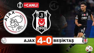 Ajax 40 Beşiktaş  Avrupa Ligi Canlı Yayın [upl. by Bruyn]