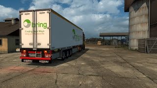 ETS2 v127 Trailer Chereau Trailer Lift amp Advance Coupling [upl. by Aloysius898]