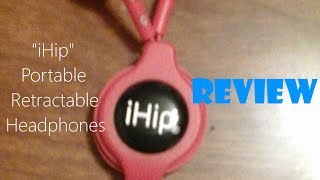 quotiHipquot Portable Retractable Headphones  Review  Jordan Woolery [upl. by Loftis]