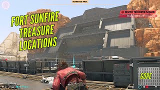 Fort Sunfire Treasure Locations  Star Wars Outlaws [upl. by Katalin314]