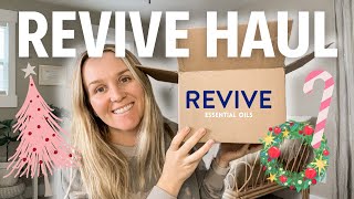 Revive Essential Oils Just Sent NEW amp HOLIDAY Items [upl. by Marmaduke]