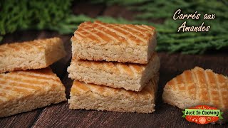 ❅ Recette des Biscuits de Noël Carrés aux Amandes ❅ [upl. by Eniamahs]