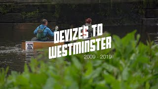 The Devizes to Westminster Canoe Race  a virtual trip along the course from 2009  2019 [upl. by Bergman268]