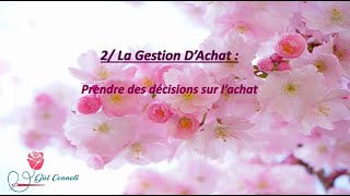 La gestion dapprovisionnement  chapitre 1  partie 2  darija 2020 [upl. by Maureen]