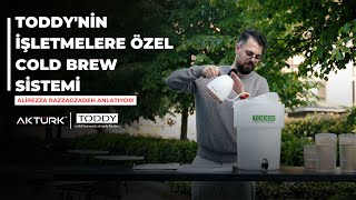 Toddynin İşletmelere Özel Cold Brew Sistemi Alireza Razzaghzadeh Anlatıyor [upl. by Hanafee]