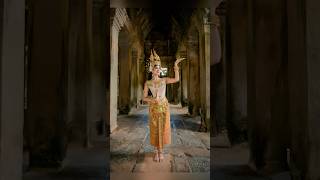 Most beautiful APSARA at ANGKOR WAT of Cambodia 🇰🇭 cambodia [upl. by Anide]