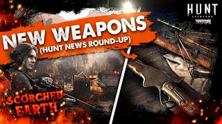 NEW WEAPONS 1895 carbine SCOPED crossbow  more HUNT Showdown News Roundup [upl. by Thoma893]