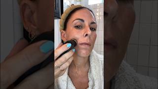 ATHOME FACELIFT with NuFace Mini shocking results 😳 nsaleonyoutube shopwithyoutube shorts [upl. by Anele]