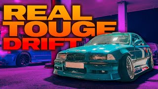 DRIVING our cars in REAL touge  Slippery Topic [upl. by Ohare]