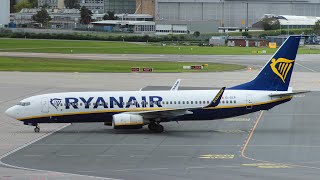 Ryanair Boeing 737800 take off EIDCP [upl. by Assanav]