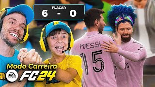 MAIOR GOLEADA DA TEMPORADA FC 24 MODO CARREIRA JOGADOR parte 3 [upl. by Melise]