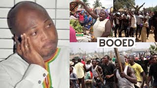 Ooh NDC Okudzeto Ablakwa BOOED By His OWN Constituents In North Tongu [upl. by Ahsiloc]