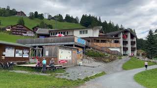 Braunwald Switzerland  Beautiful walk with a panoramic view [upl. by Gardal]