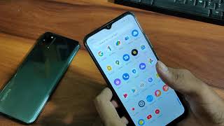 How to double tap to onoff screen in realme C20 mobile double tap to activate enable kaise kare [upl. by Bunting]