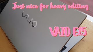 VAIO E15 unboxing  Ryzen 7 [upl. by Ajaj]