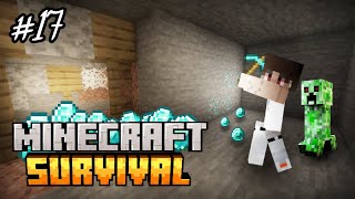 WYPRAWA PO DIAMENTY  Minecraft Survival 17 [upl. by Ahcmis]