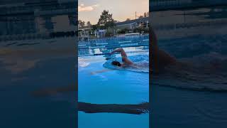 Smooth and relaxed freestyle swimming swimming [upl. by Atinehs]