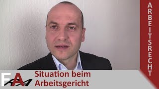 Mandantenvideo Situation beim Arbeitsgericht  Fachanwalt Bredereck [upl. by Landel]